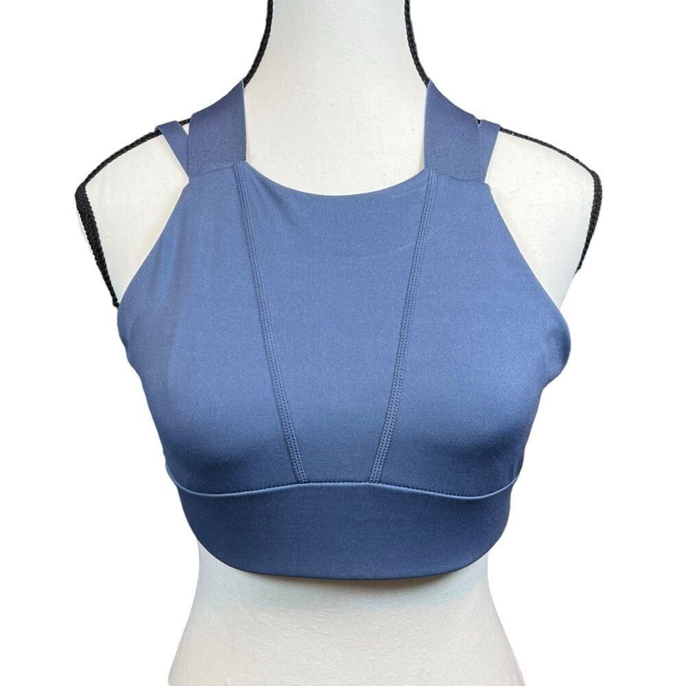 Free People Movement Blue Sports Bra NWOT